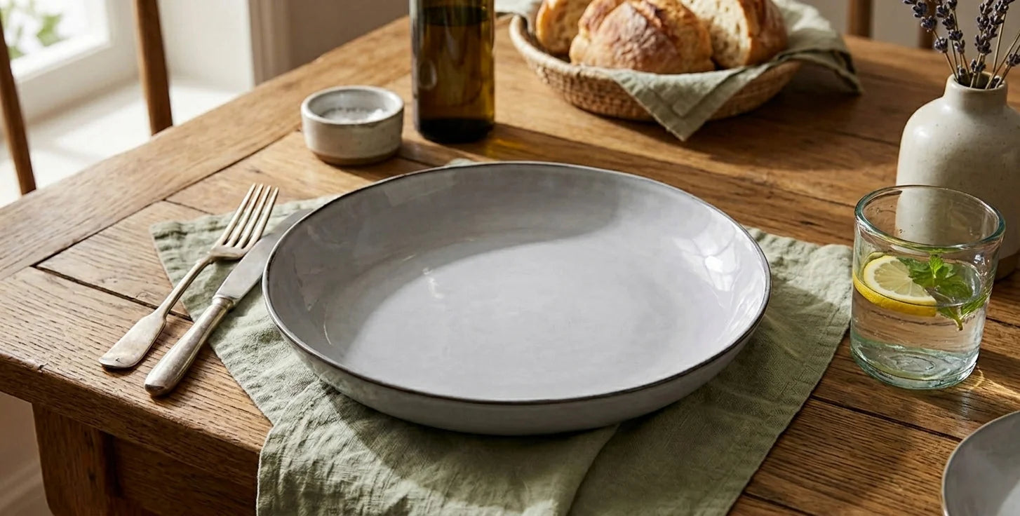 Terres De Reves Deep Plate - XL/White-4