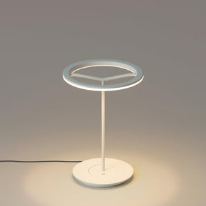 Sin S Table Lamp - White Grey