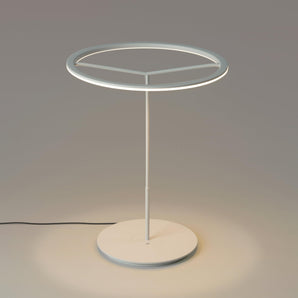 Sin L Table Lamp - White Grey