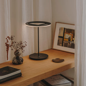 Sin L Table Lamp - Graphite