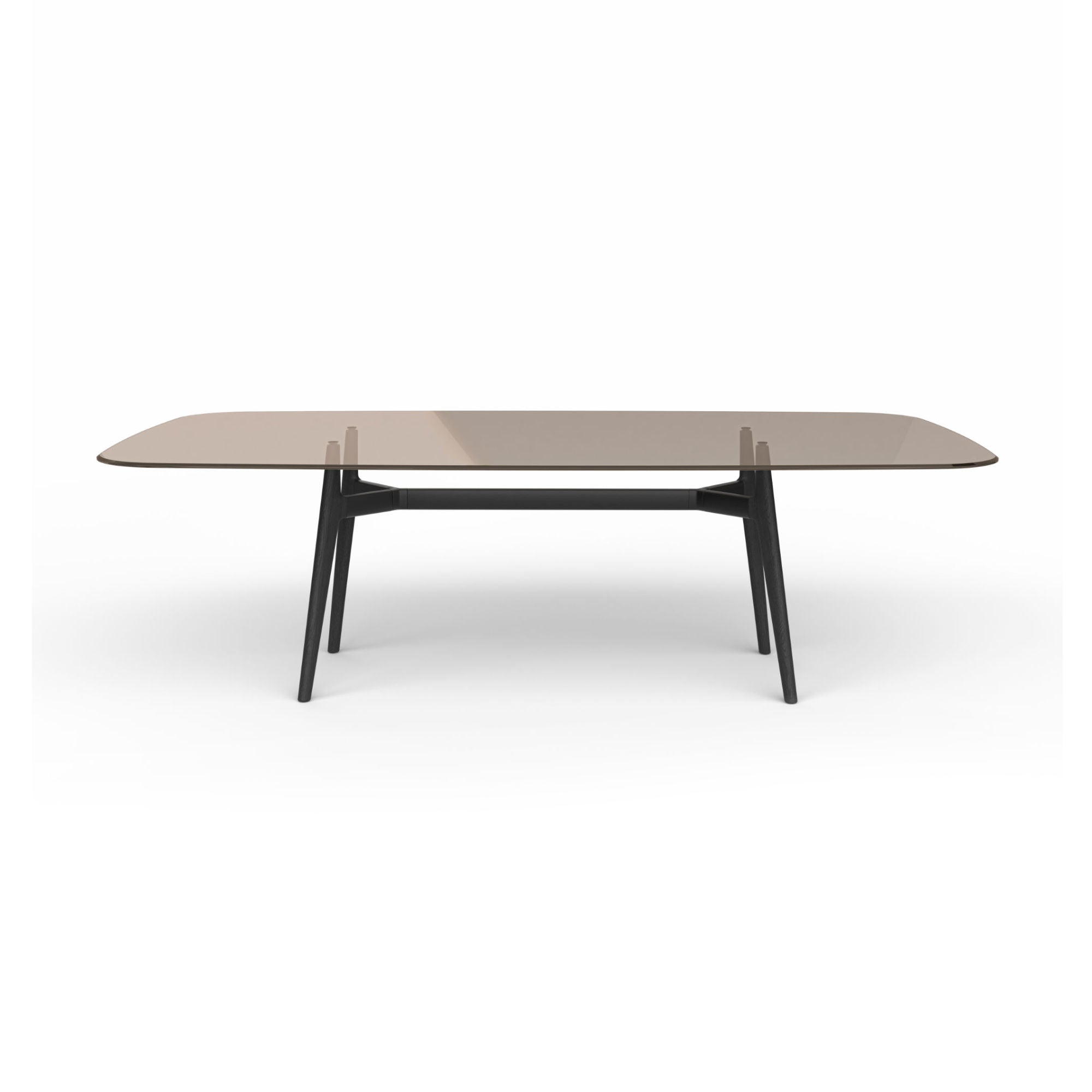 Lewood Shaped 01 P1971 Dining Table - GN/DF/TBTB-2
