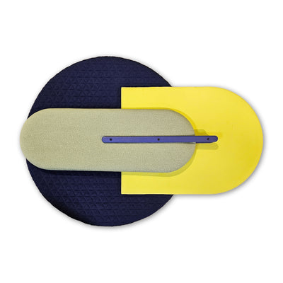 Beetle Complement – 125x90 / Wood (Blue Oak) / Fabric 11 (Royal)/Fabric 2 (Atlantic 62049)/Fabric 9 (Parakeet)