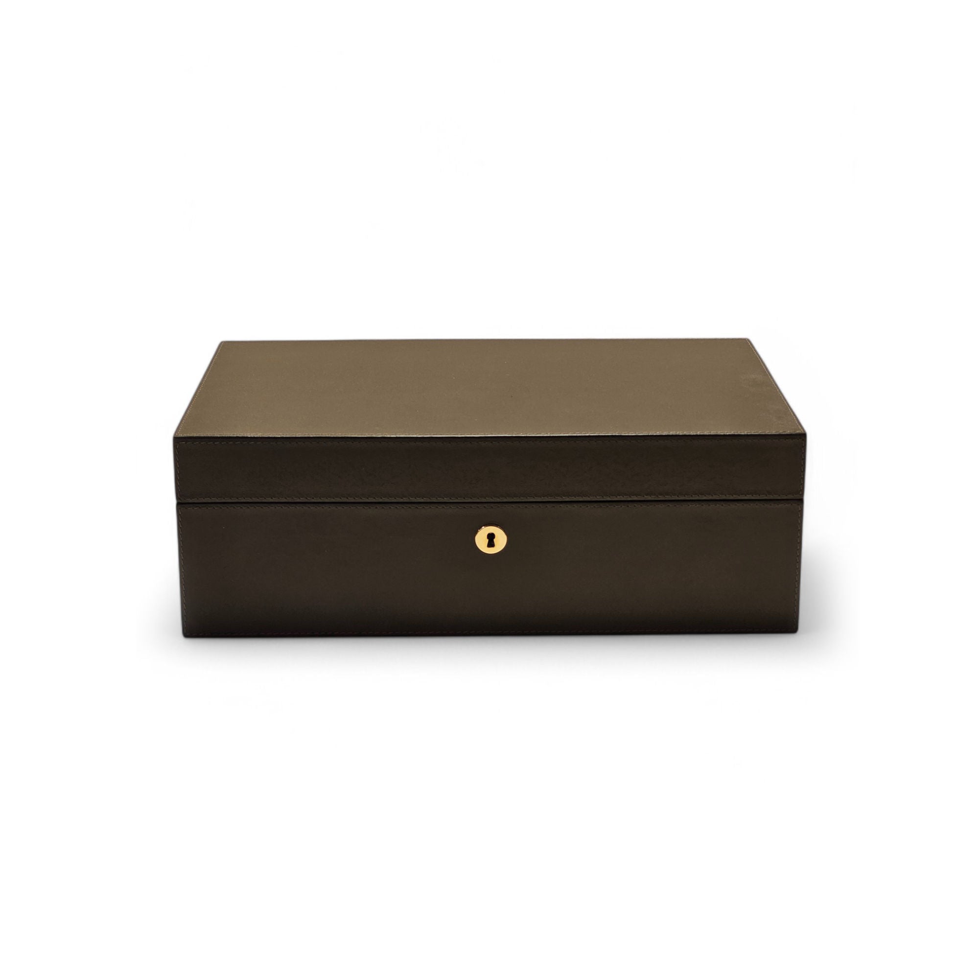 Santiago Humidor - Large/Leather A (Calfskin Nappa Clay F96)-1