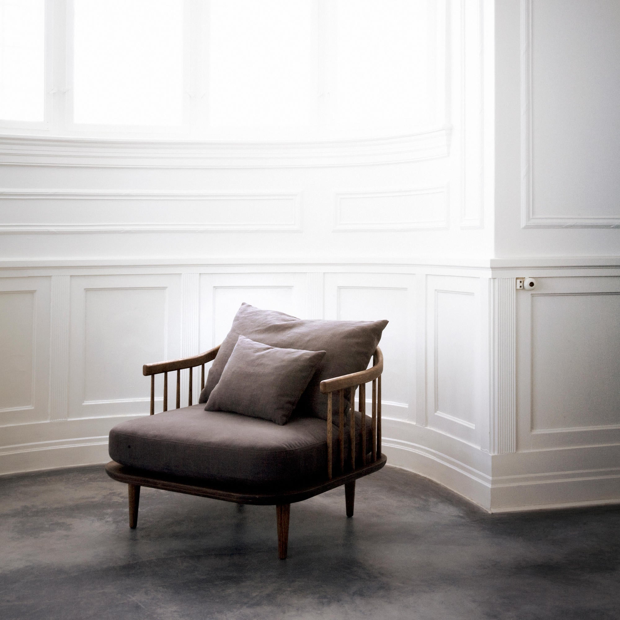 Fly SC1 Armchair - Oiled Oak/Fabric 1 (Hot Madison 094)