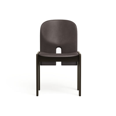 Scarpa 121 Dining Chair - Mocca Stained/Moka Saddle Leather