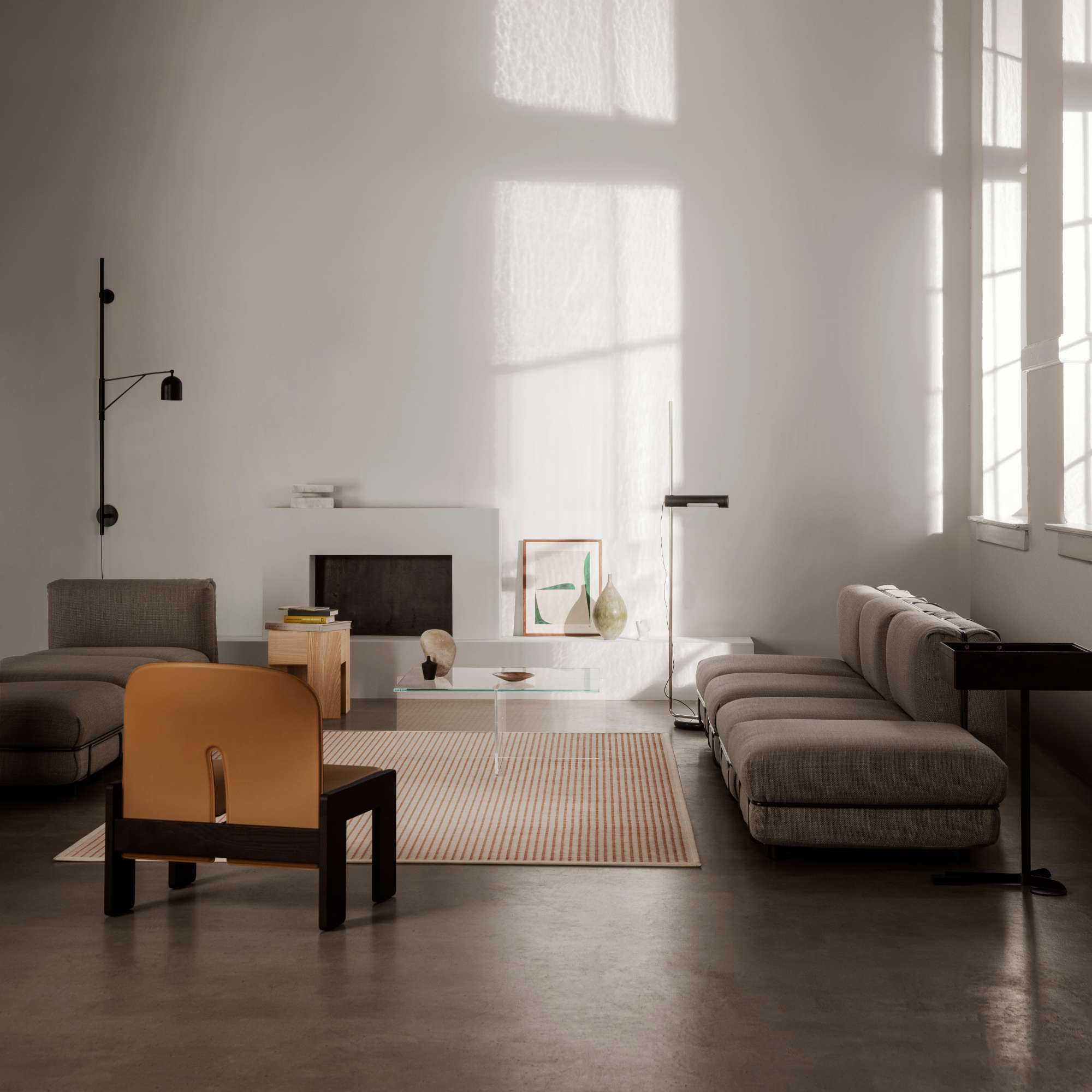 Scarpa 925 Lounge Chair - Mocca Stained/London Saddle Leather-3