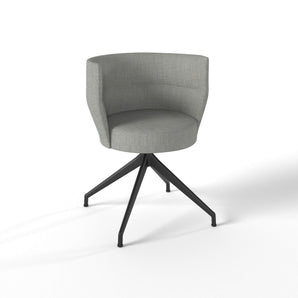 Sena SEN103 Dining Chair - Black/Fabric G3 (Remix 123)