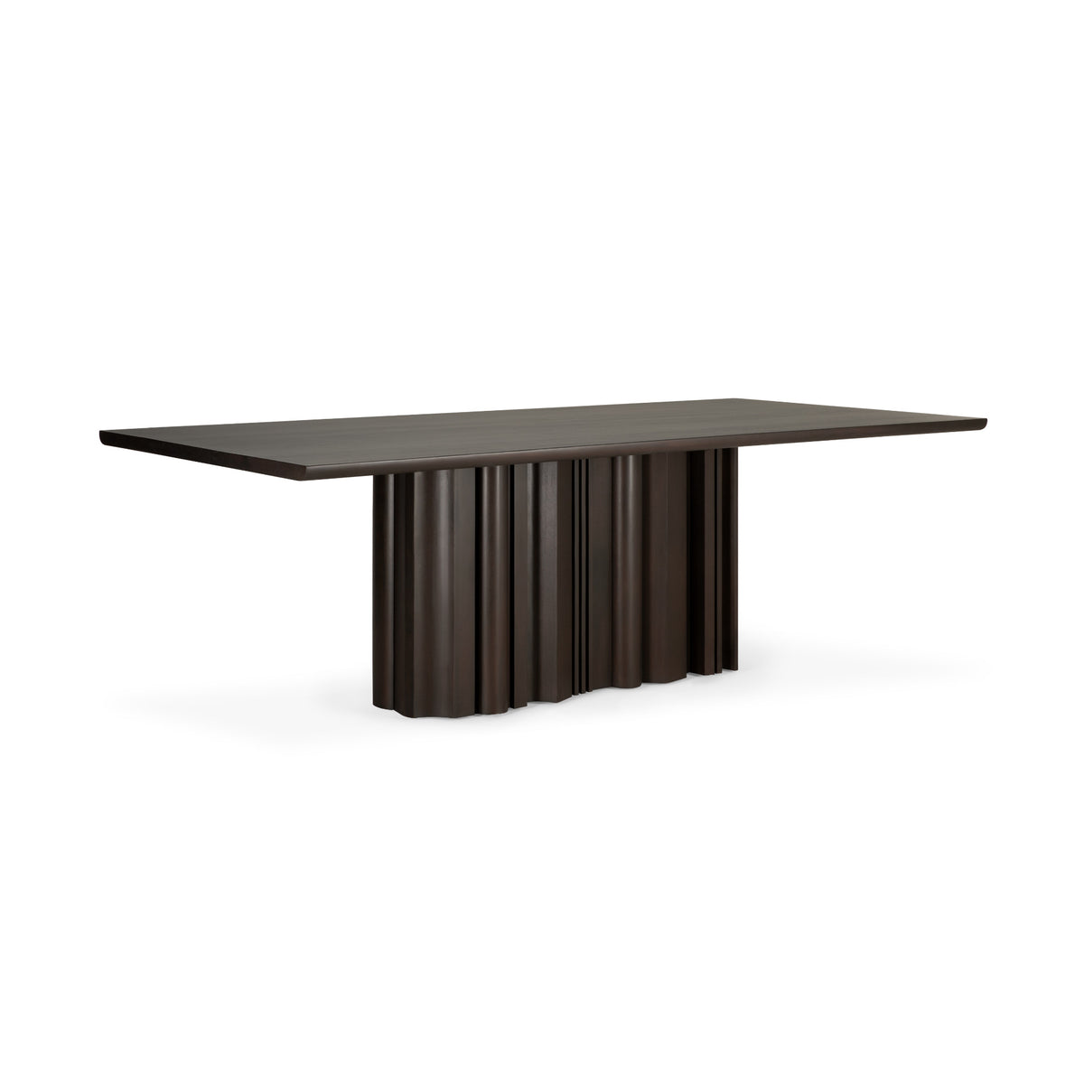 Sequence 35155 Dining Table - Mahogany Dark Brown-1