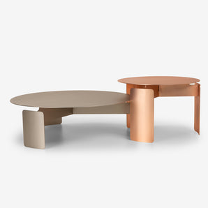 Shirudo Side Table - Matt Cloudy Bronze