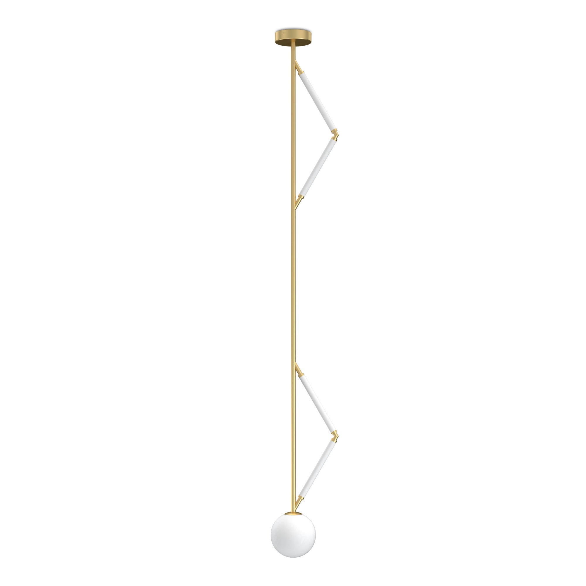 Side Triangle P03 Pendant Lamp - Brass