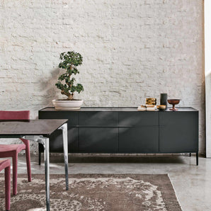 Side CSD 1 Sideboard - Black Pearl/Matt Black