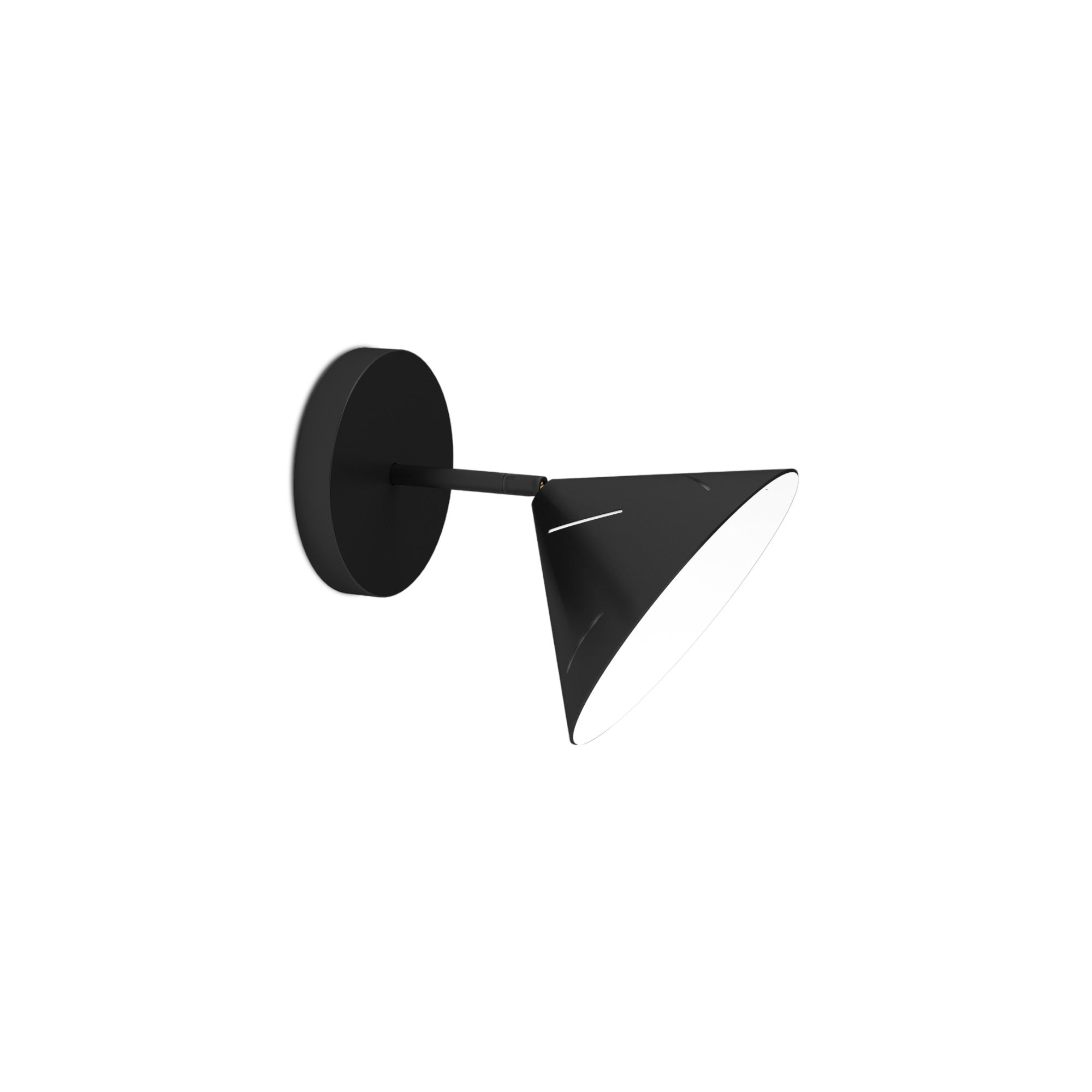 Sliver W01 Wall Lamp - Black