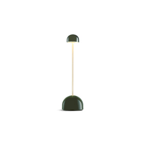 Sips Portable Table Lamp - Green/Gold