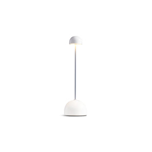 Sips Table Lamp - White/Silver