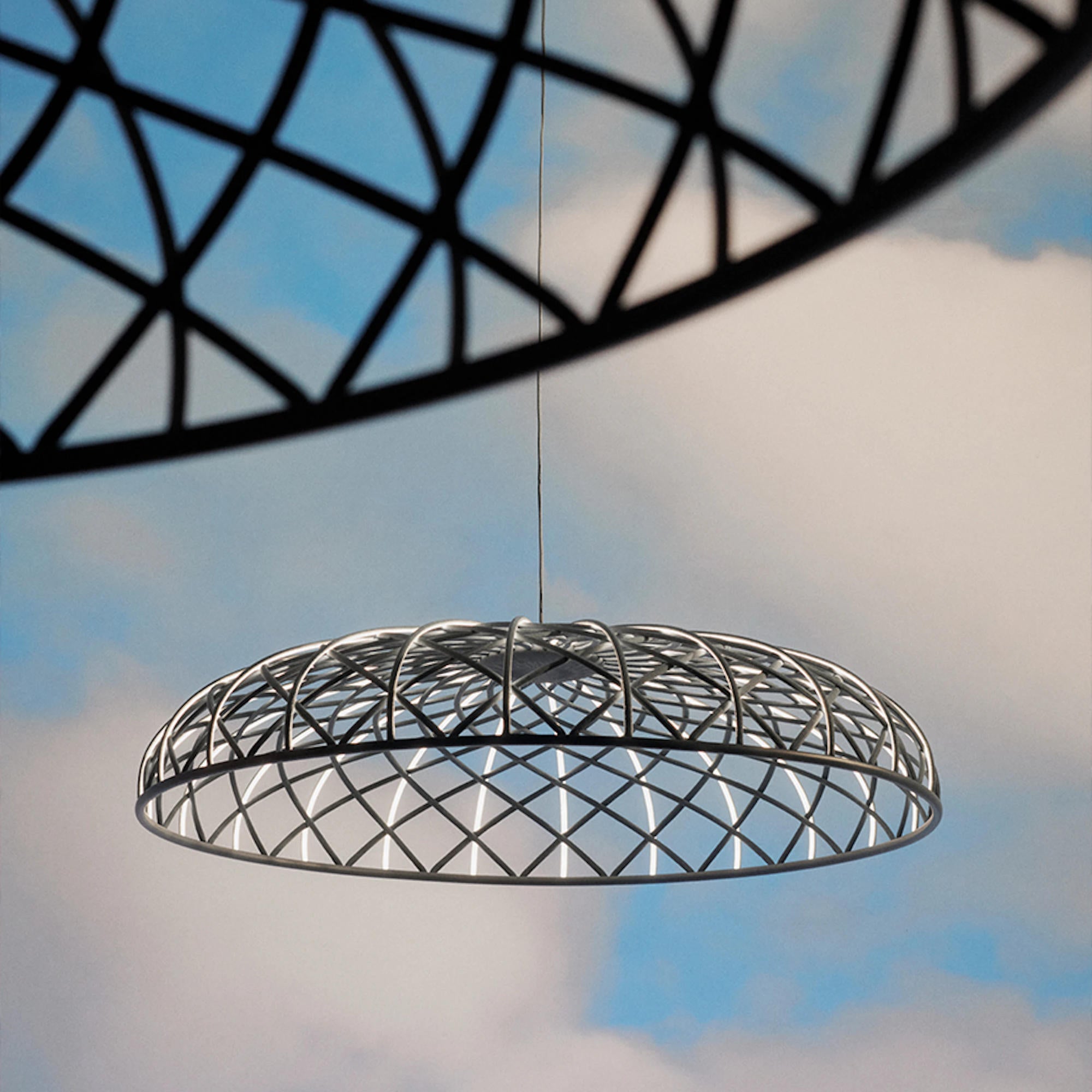 Skynest Suspension Pendant Lamp - Brick Red-5