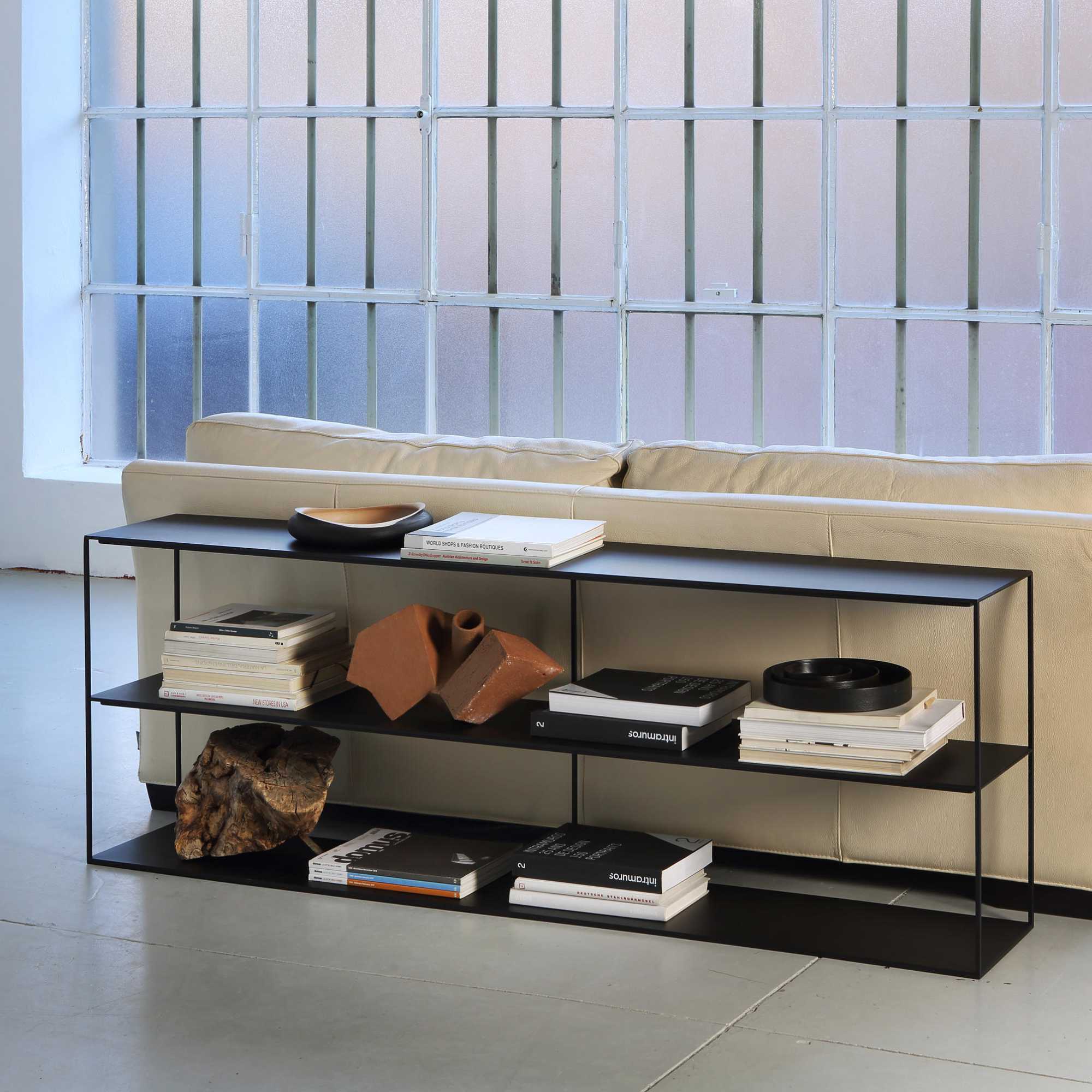 Slim Irony 566-CB Sideboard - Copper Black-3