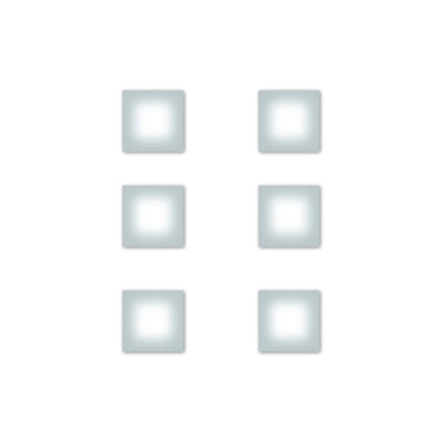 Sole Wall Lamp - White (Pack of 6)