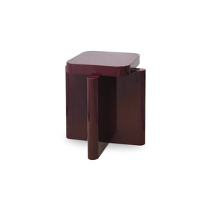 Spina T1.1 Side Table - Bordeaux