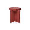 Spina T1.1 Side Table - Dusty Red