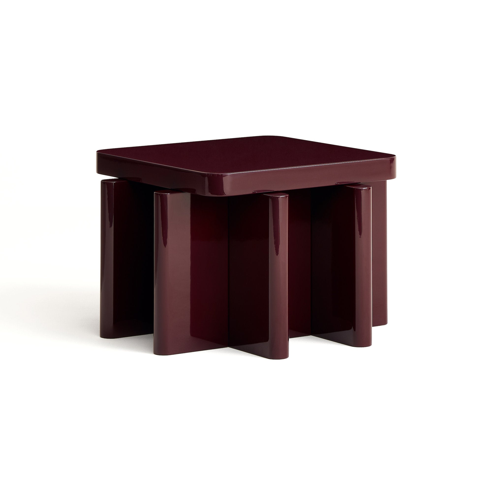 Spina T2.2 Side Table - Bordeaux-1