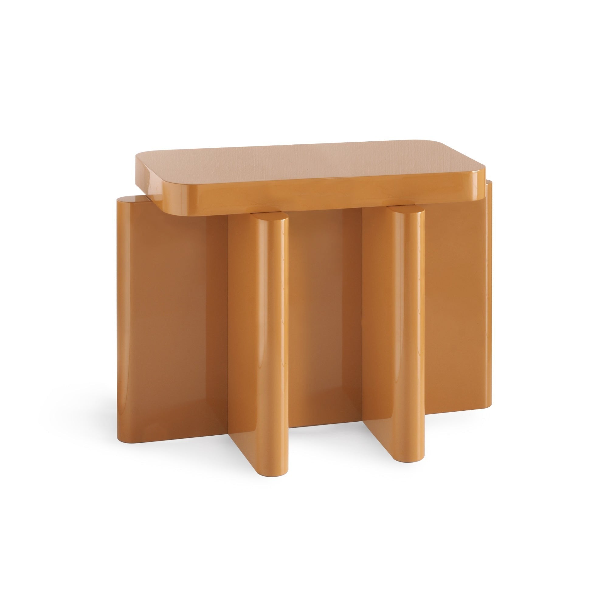 Spina T2.2 Side Table - Caramel-1