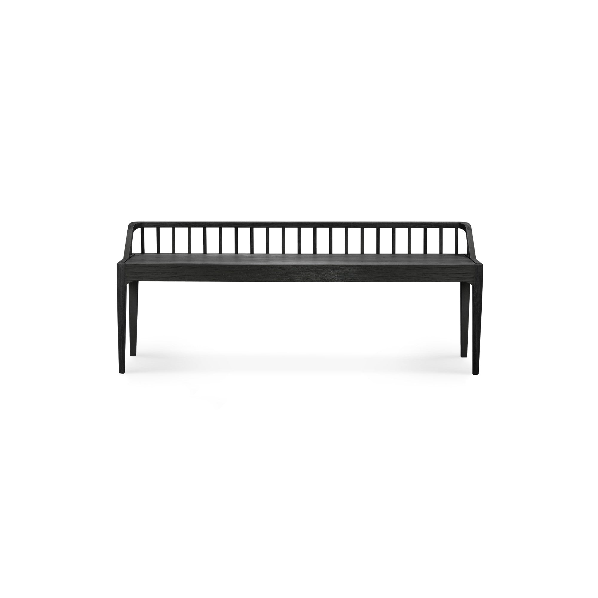Spindle 51234 Bench - Oak Black-3