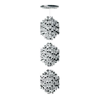 Spiral SP3 48 Pendant Lamp - Silver
