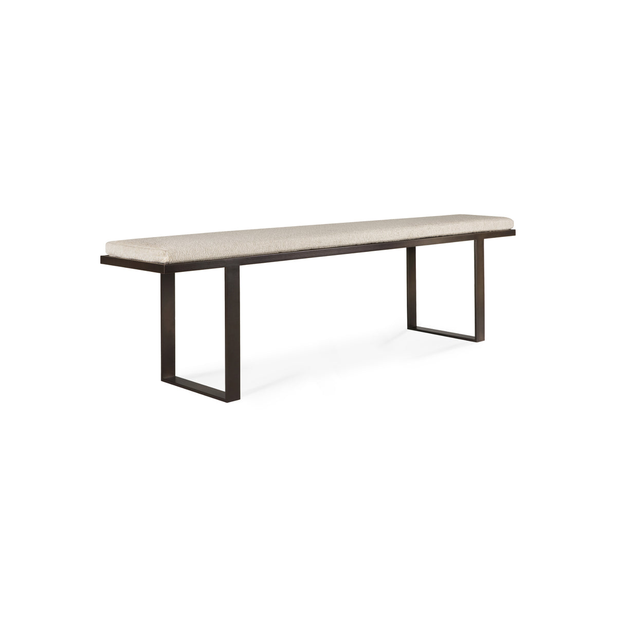 Stability Bench – 166x35x46 / Natural Fabric-1