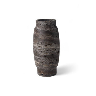 Stone Vase - Titanium