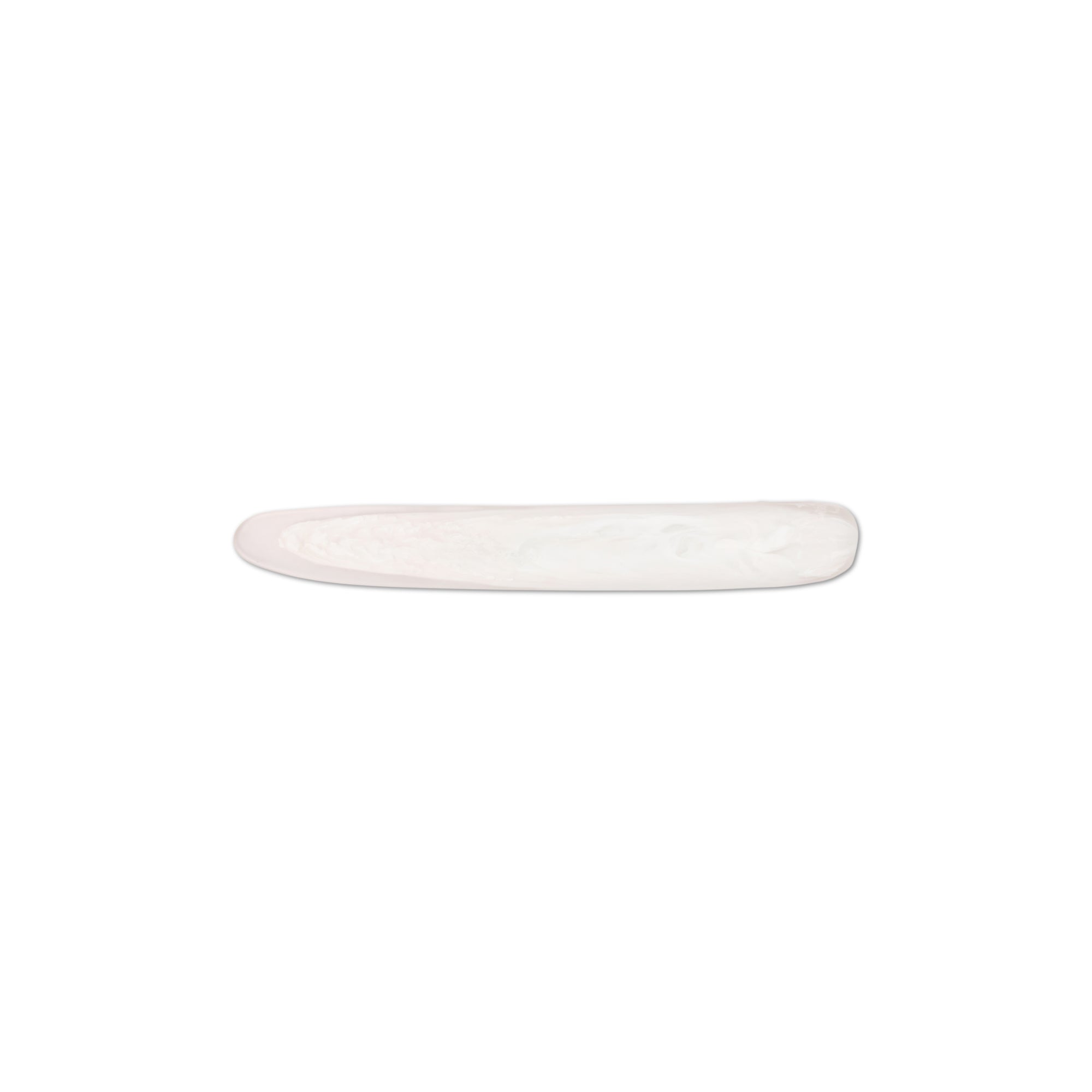 Stone Cheese Knife - Swirl White/Clear