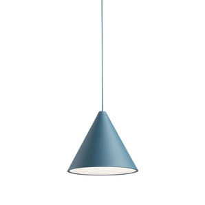 String Light Cone 22 MT Touch Dimmer Pendant Lamp - Blue