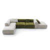 Strips S19 Sofa - Fabric T4 (Swing 36) / Fabric T4 (Mistral 1401)