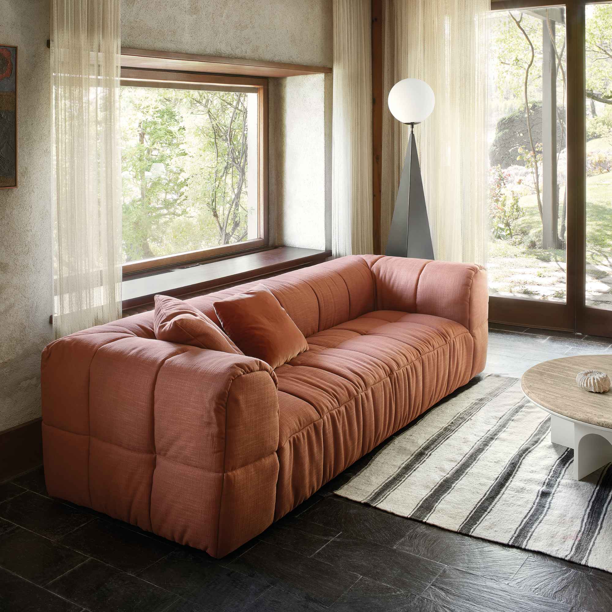 Strips 77 5513 Sofa - Fabric T2 (Cabas 171)-4
