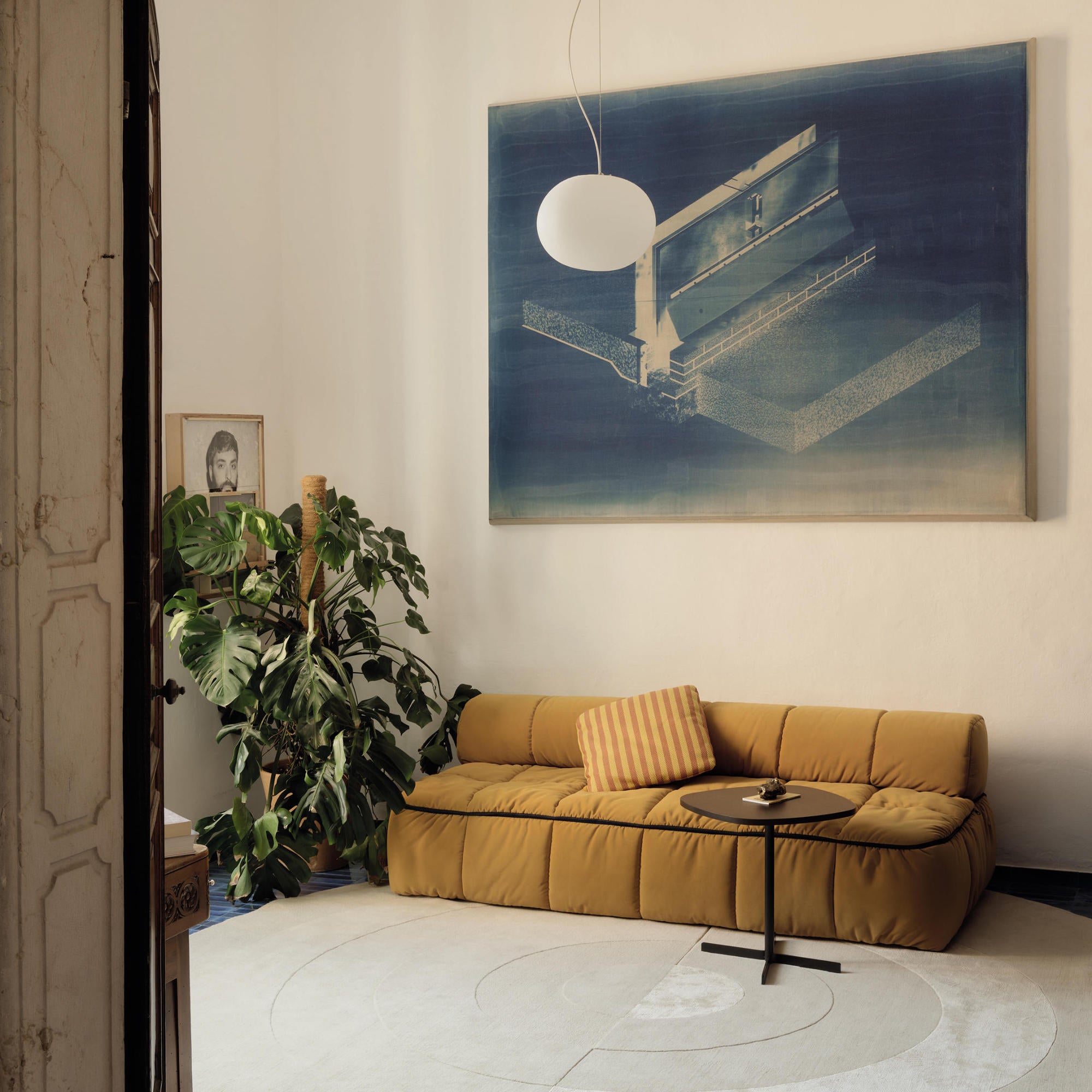 Strips 11188 Sofa Bed - Fabric T2 (Scuba 91)-4