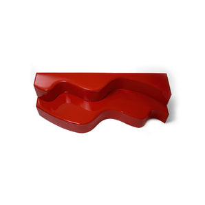 Superonda Sofa - Red Leatherette