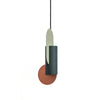 Suprematic One CS1 Pendant Lamp - Copper/Pine Green/Sage Green