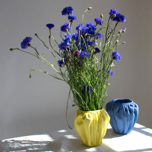Swanky-Panky Vase - Denim Blue