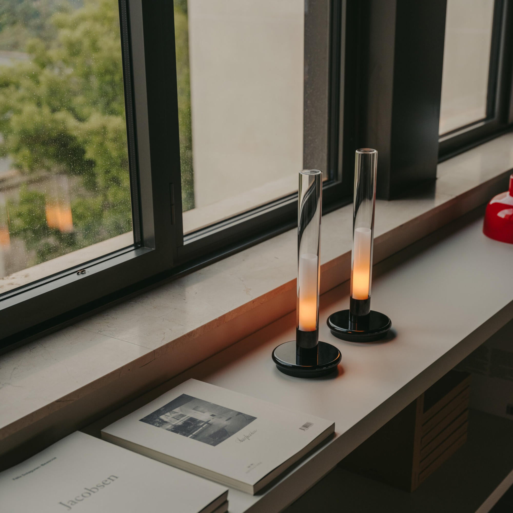 Sylvestrina Portable Table Lamp - Black-8