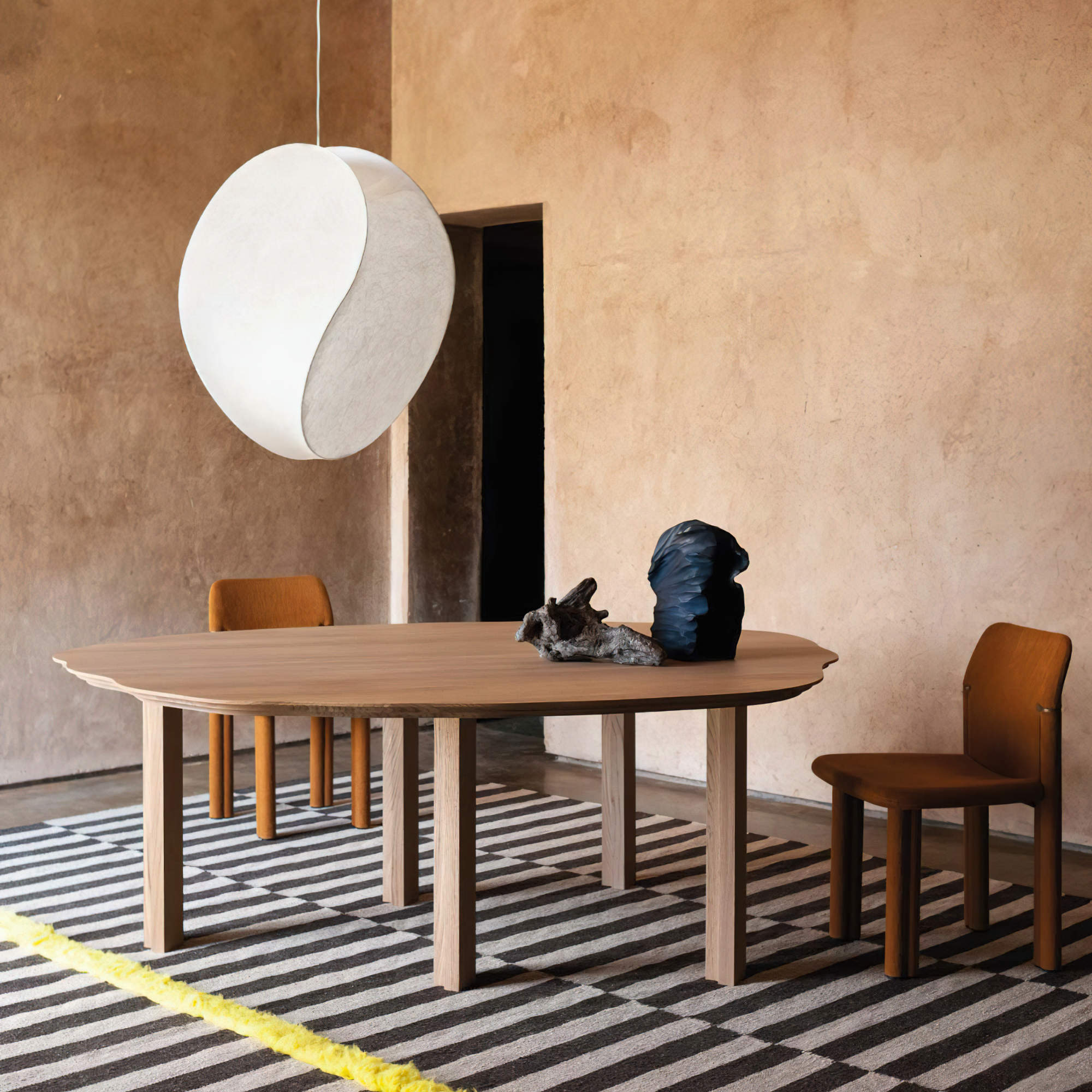 Parker 200 Dining Table - Natural Stained-4