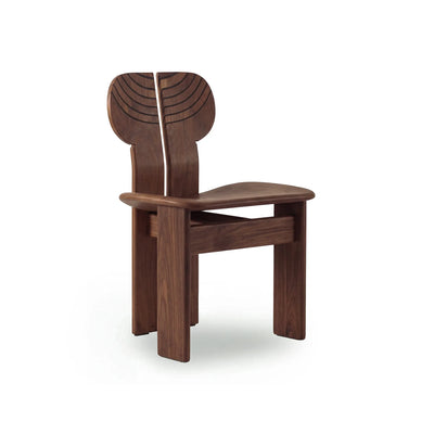 Africa 0AFRSD01 Dining Chair - T135 Canaletto Walnut/Leather 3 (Anilina 02)