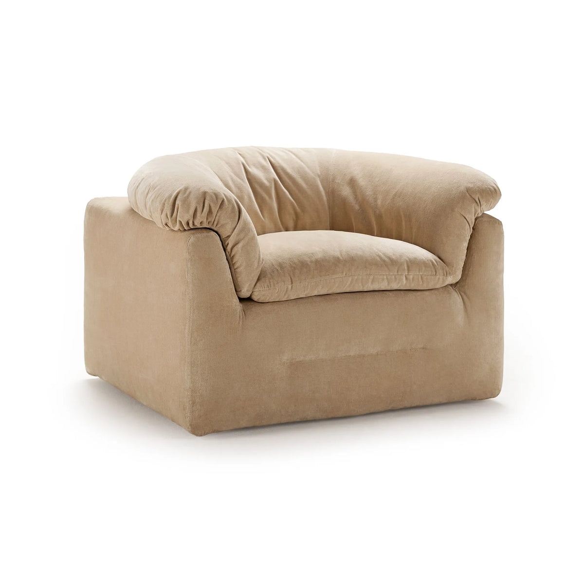Butter L1 Armchair  - Fabric E (Efeu 02)