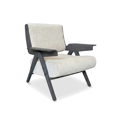 Lina 0LNAPL078 Armchair - Grey Stained T49/Fabric D (Dulcamara 02)