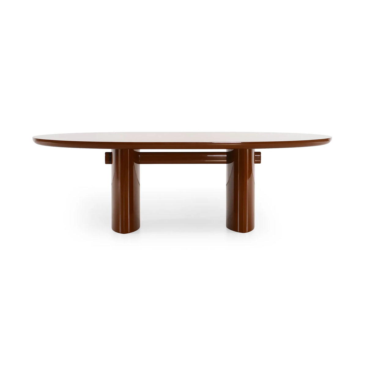 Torii Love 0TRLTV240 Dining Table - Glossy Lacquered Chocolate