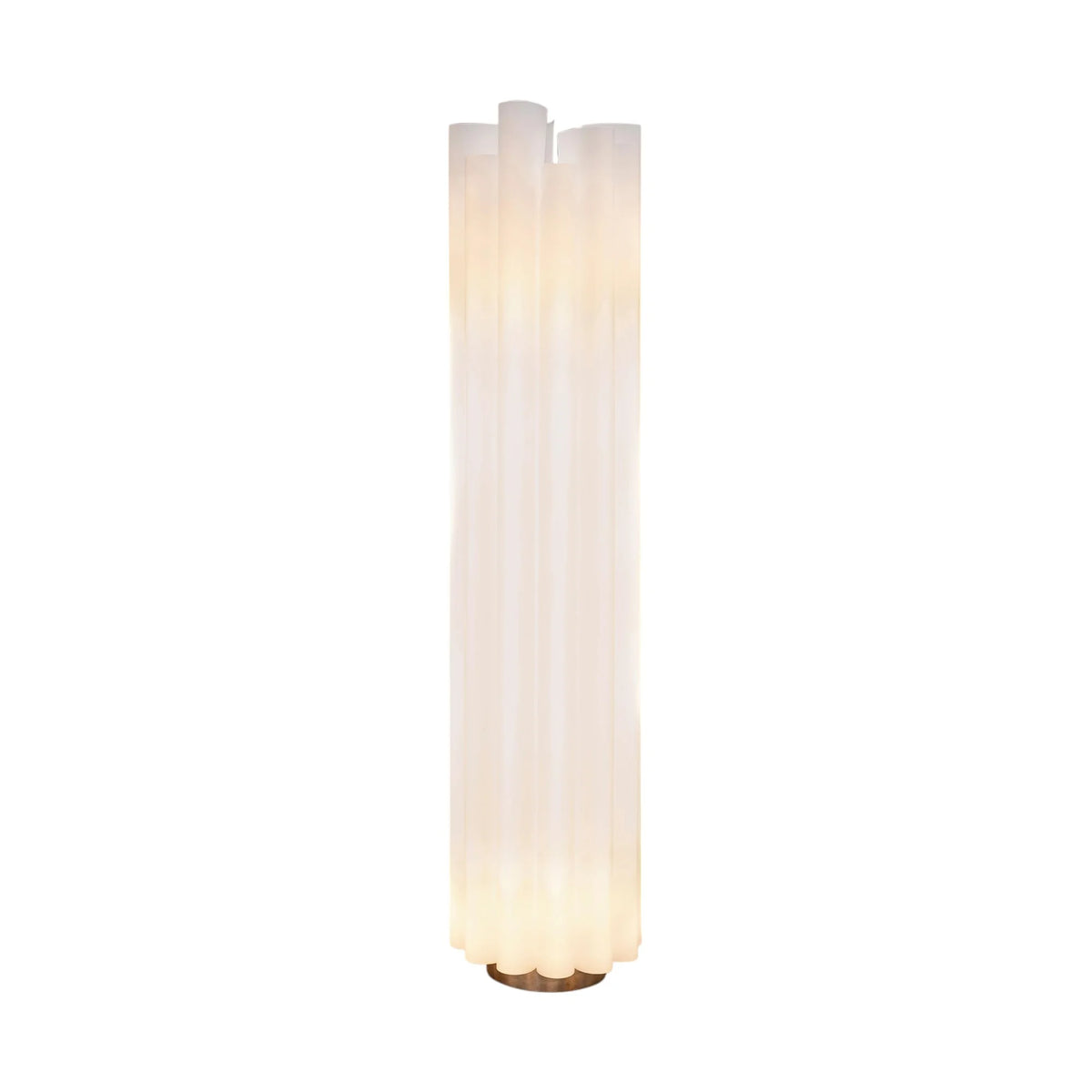 Vertical Nest Floor Lamp - White