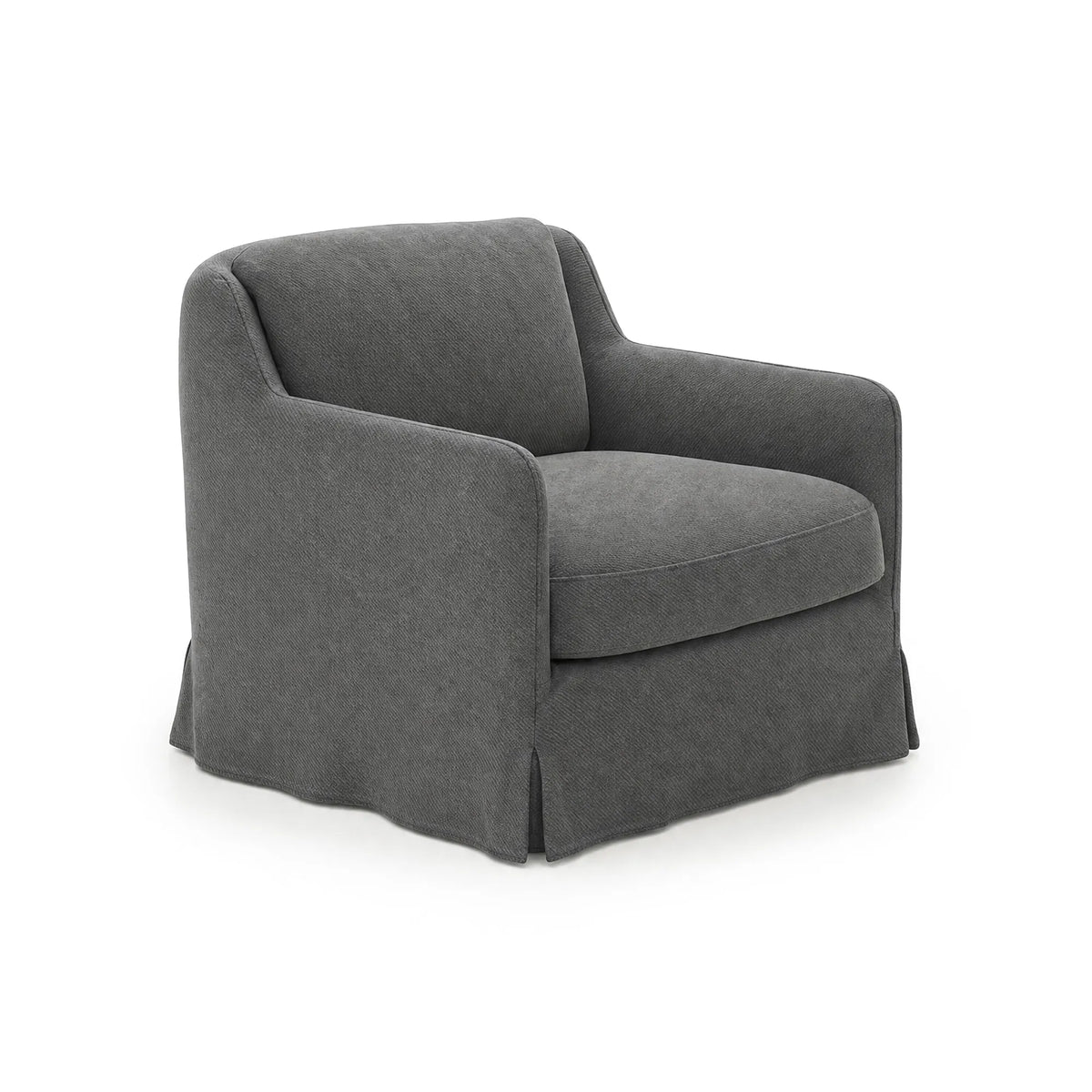 Vesta 88 Skirted Armchair - Fabric T (Sahara 05)