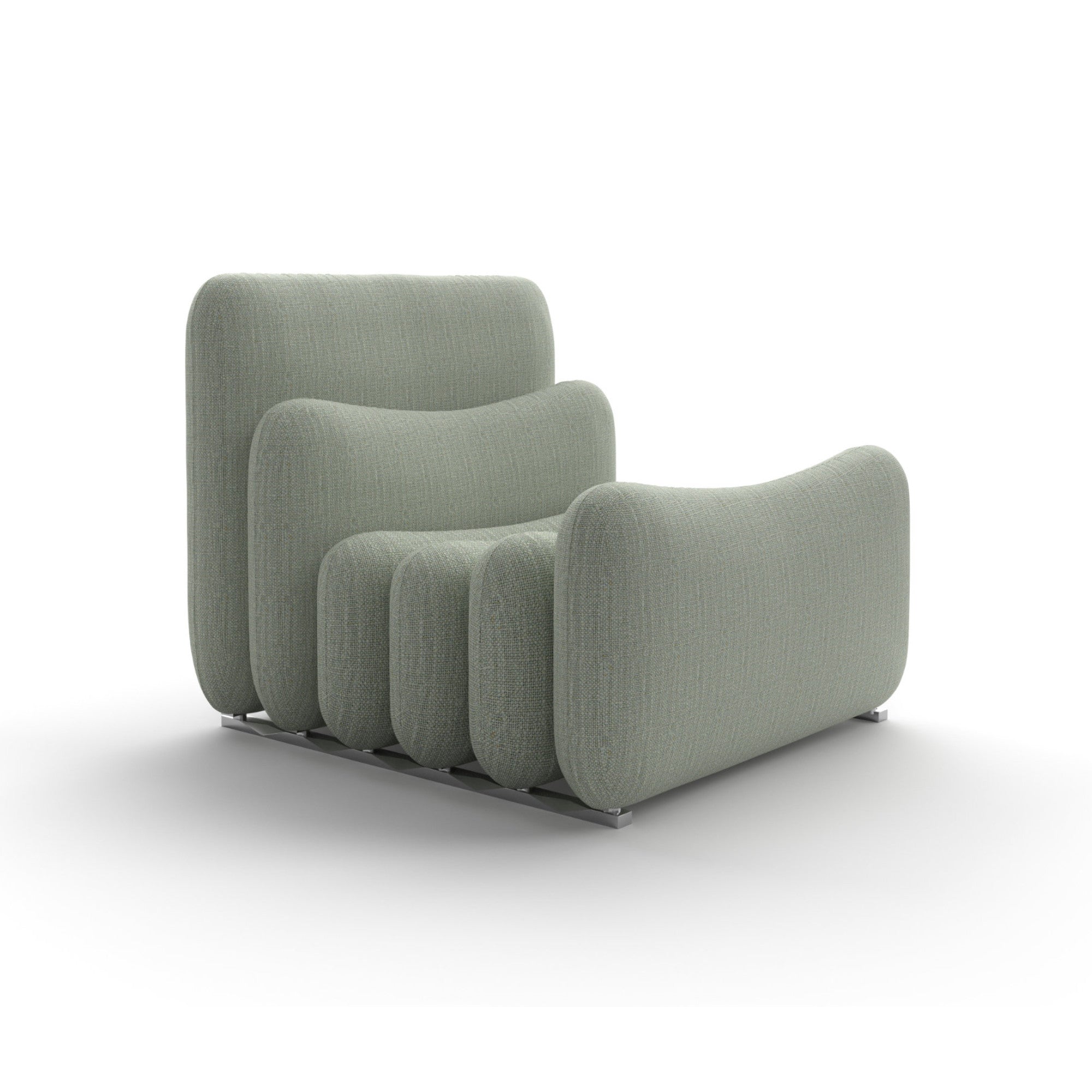 Additional System 0ADSPL090 Lounge Chair - Fabric T (Tamus 08)
