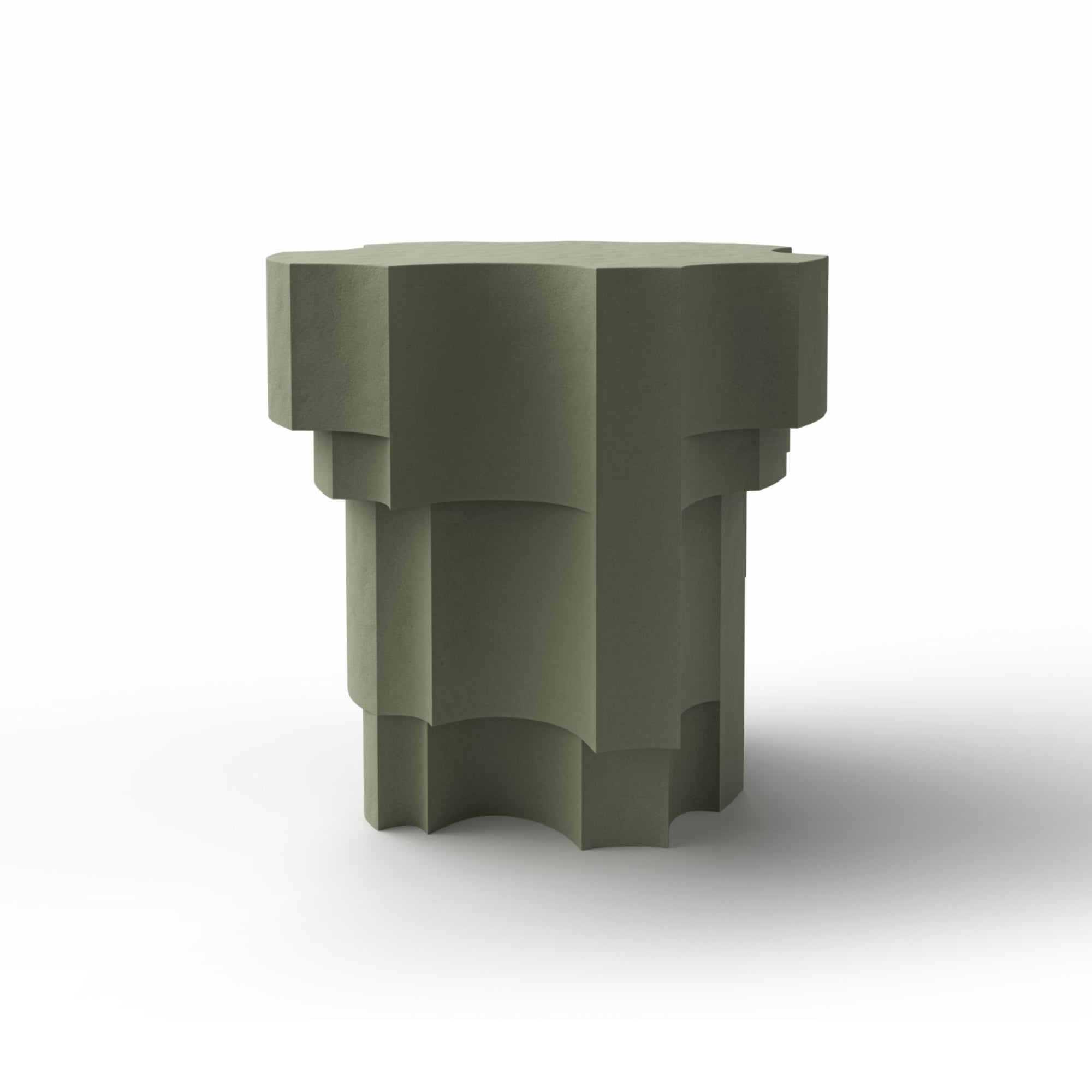 Altar 0ALTTB050 Side Table - Green Cement T180-3