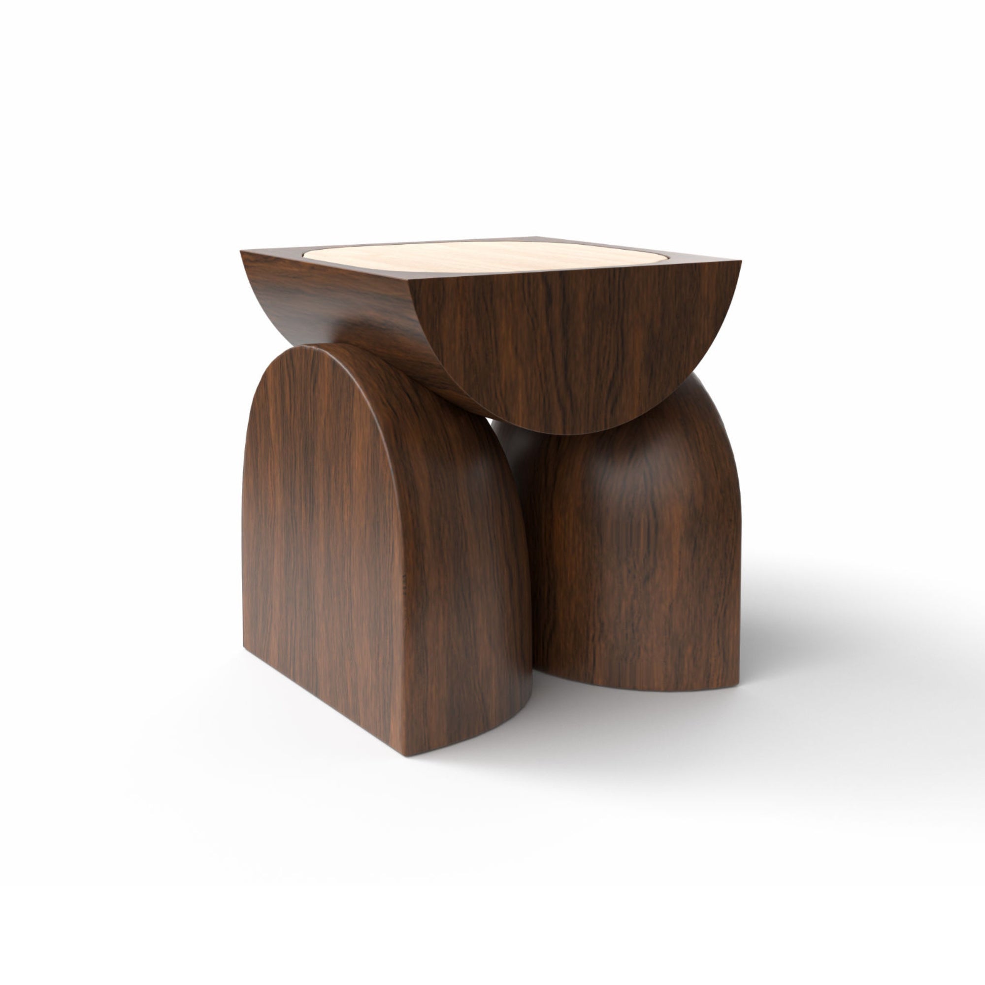 Bread 0BRDTB01 Side Table - Ash/Maple