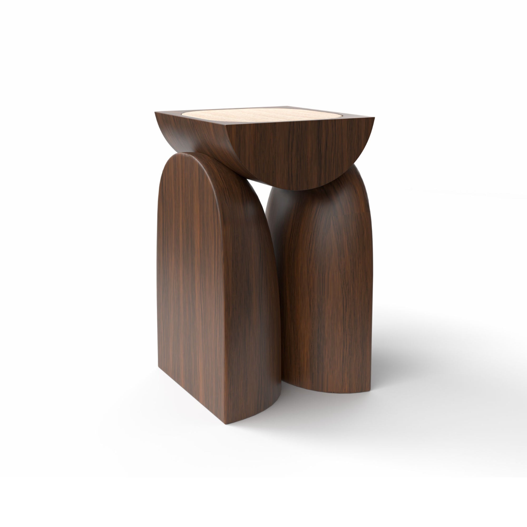 Bread 0BRDTB02 Side Table - Ash/Maple