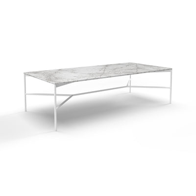 Chill-Out 142 Coffee Table - White T02/White Carrara